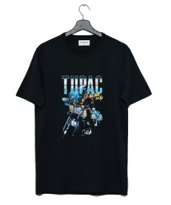 Tupac All Eyez On Me Motorcycle T Shirt KM