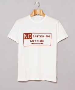 Vlone No Snitching Anytime T Shirt KM