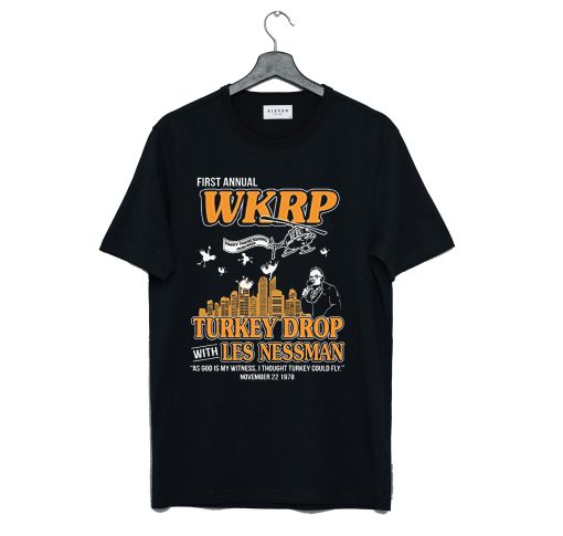 WKRP Turkey Drop T-Shirt KM