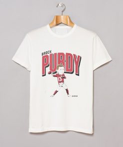 BROCK PURDY CARICATURE T SHIRT KM