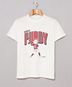 BROCK PURDY CARICATURE T SHIRT KM