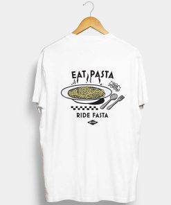 EAT PASTA RIDE FASTA T Shirt KM