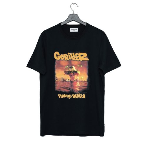 Gorillaz Plastic Beach T Shirt KM