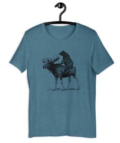 Mooseback Bear T Shirt KM