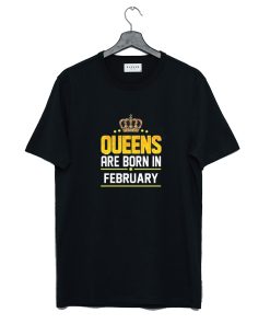 Queen Born February T-Shirt KM
