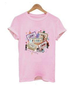 Retro Joe Jonas Brothers Cassette T Shirt KM