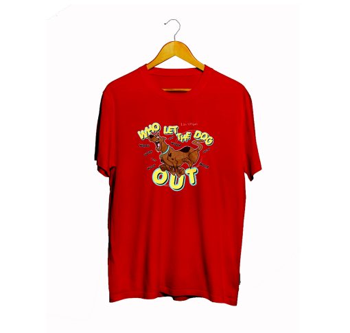 Scooby Doo Who Let The Dogs Out T Shirt KM