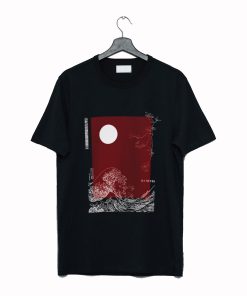 Moon Minimalistic Japanese T Shirt KM