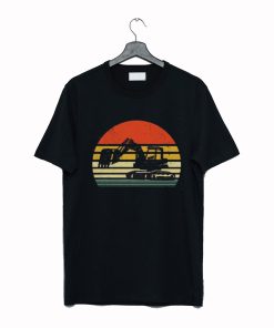 Retro Excavator Construction T-Shirt KM