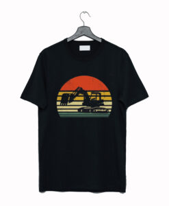 Retro Excavator Construction T-Shirt KM