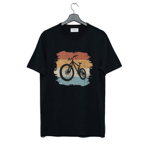 Retro Vintage Biking MTB Mountain-Bike T-Shirt KM