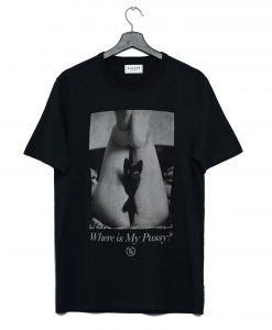 Where Is My Pussy Boom Bap Black Cat T-Shirt KM