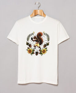 Boxing Squirrel T Shirt KM