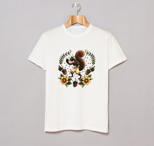 Boxing Squirrel T Shirt KM