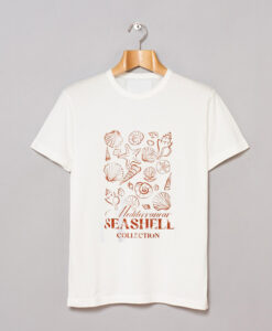 Casual Seashell Collection Beach T Shirt KM