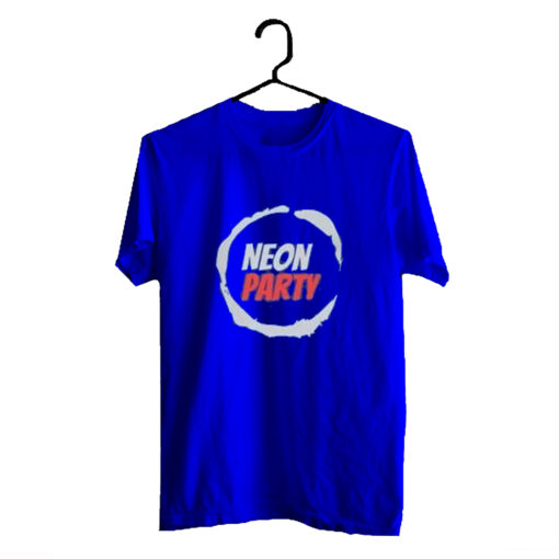 Neon Party Printing T Shirt KM