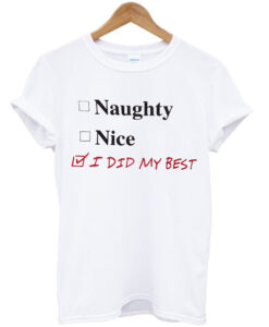 Naughty or Nice T-Shirt KM