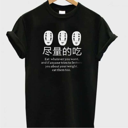 Spirited Away No Face T Shirt KM