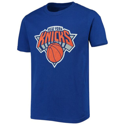 Youth New York Knicks Blue Primary Logo T-Shirt KM