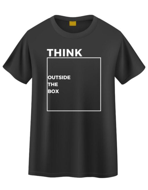 think outside the box t-shirt