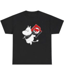 Antifa Moomin Anti-Fascist T-Shirt