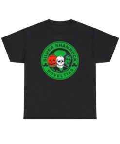Halloween Silver shamrock novelties T-shirt