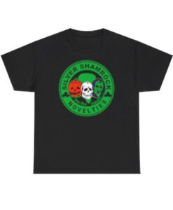 Halloween Silver shamrock novelties T-shirt