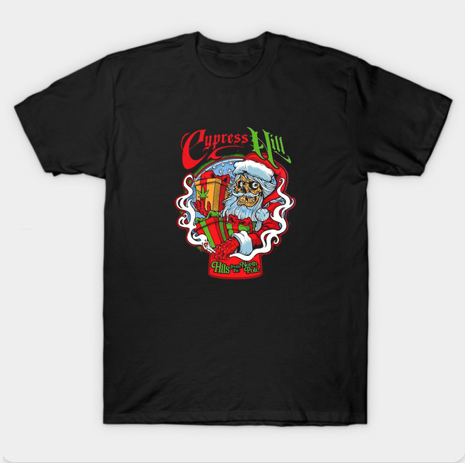 Cypress Hill Christmas 2025 Santa Hits From The North Pole T-Shirt