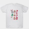 Ho Ho Ho Holiday Merry Christmas T Shirt