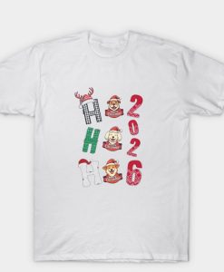Ho Ho Ho Holiday Merry Christmas T Shirt