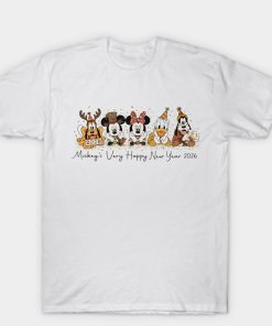 Mouse And Friends New Year T Shirt
