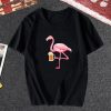 Flamingo Drinking Beer T-Shirt