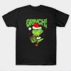 Grinch Stole Christmas Santa Claus T Shirt
